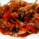 Shredded Crispy Beef in Chilli